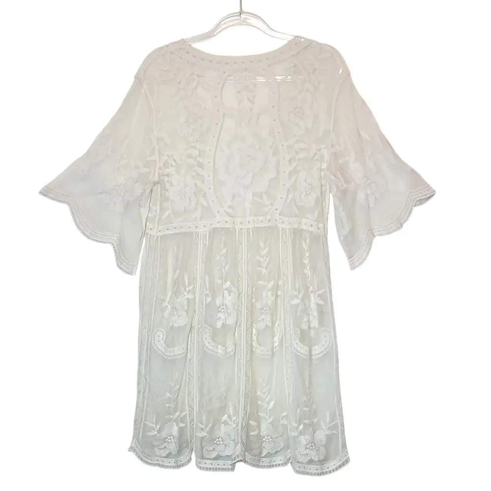 No Brand white lace